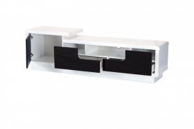 ROSEDALE TV UNIT BLACK.