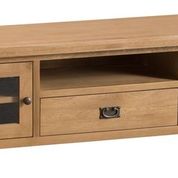 LARGE TV UNIT. OAK