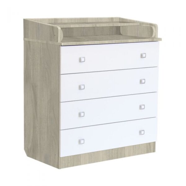 KUDL 4 DRAWER ELM KIDSAW
