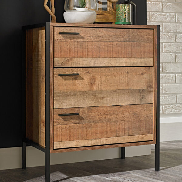 Hoxton-3-Drawer-Chest-Distressed-Oak-Effect