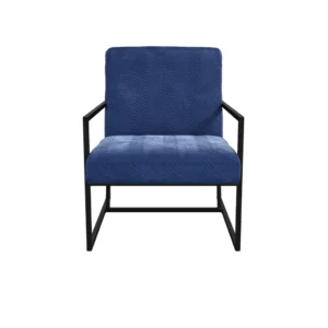 CHACE LOUNGE CHAIR OXFORD BLUE.