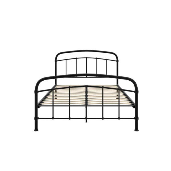Halston-Black-Double-Bed