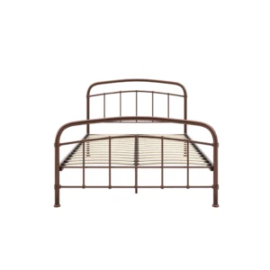 HALSTON BEDSTEAD DOUBLE COPPER