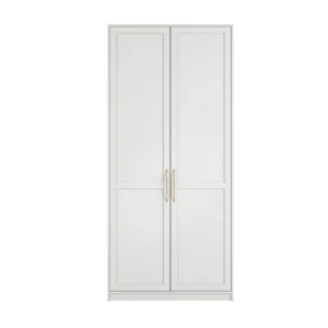 AUSTEN WARDROBE DOUBLE WHITE